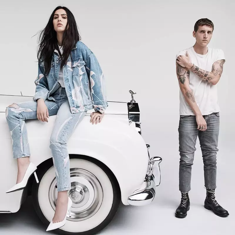 Amelia Gray Hamlin ug Nathan Mitchell nanguna sa Hudson Jeans nga kampanya sa tingpamulak-ting-init 2018