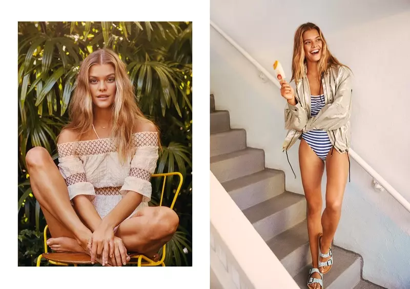 Nina Agdal Merangkul Gaya Musim Panas untuk Cerita Sampul Eurowoman