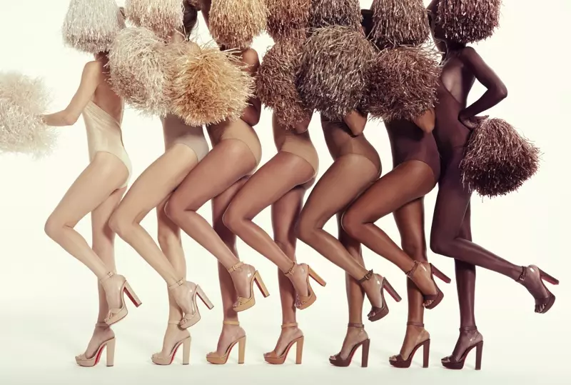 Christian Louboutin presenta la nova col·lecció de sabates "Nudes".