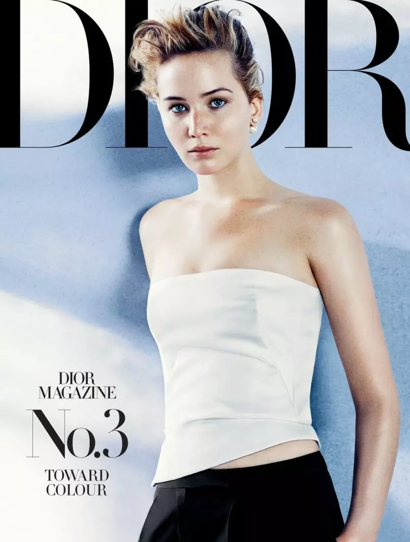 Jennifer Lawrence ulet për revistën Dior, vjeshtë/dimër 2013