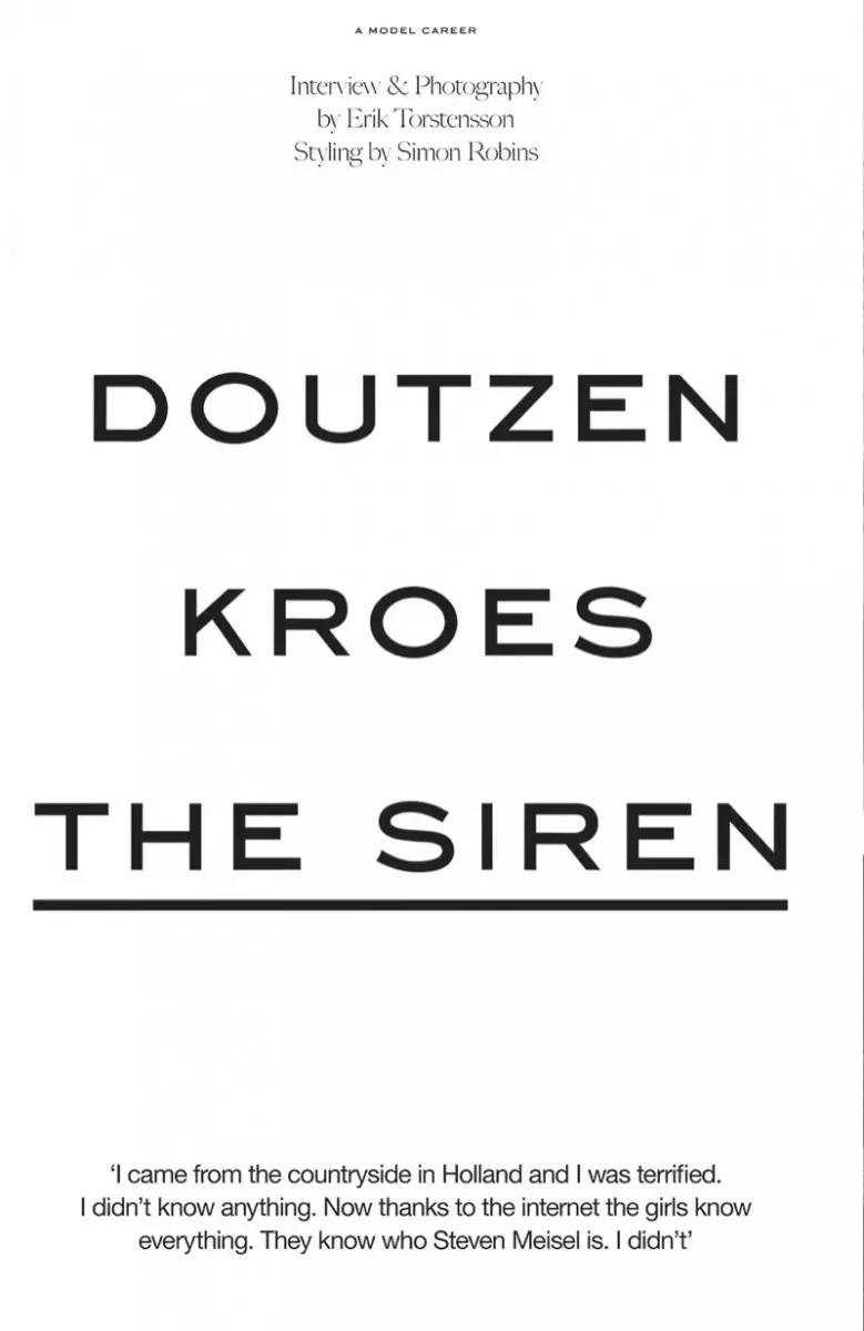 Doutzen Kroes Smolders industrie №6 by Erik Torstensson