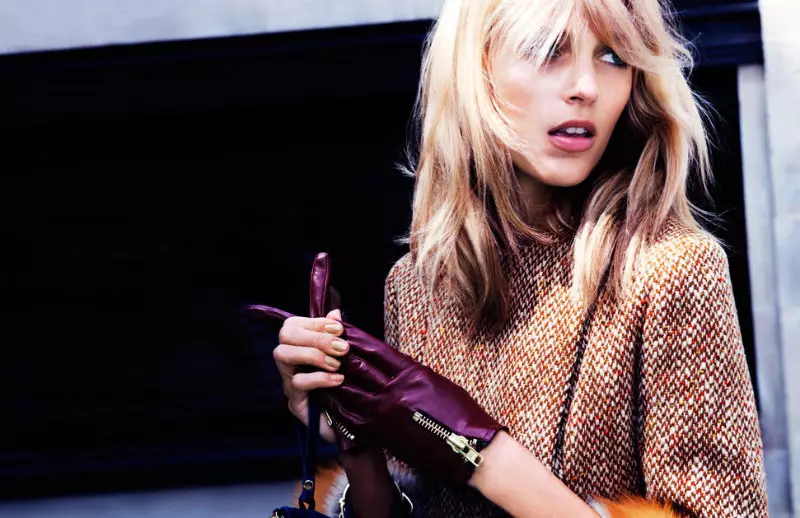 Anja Rubik per a la campanya tardor 2011 de Kurt Geiger