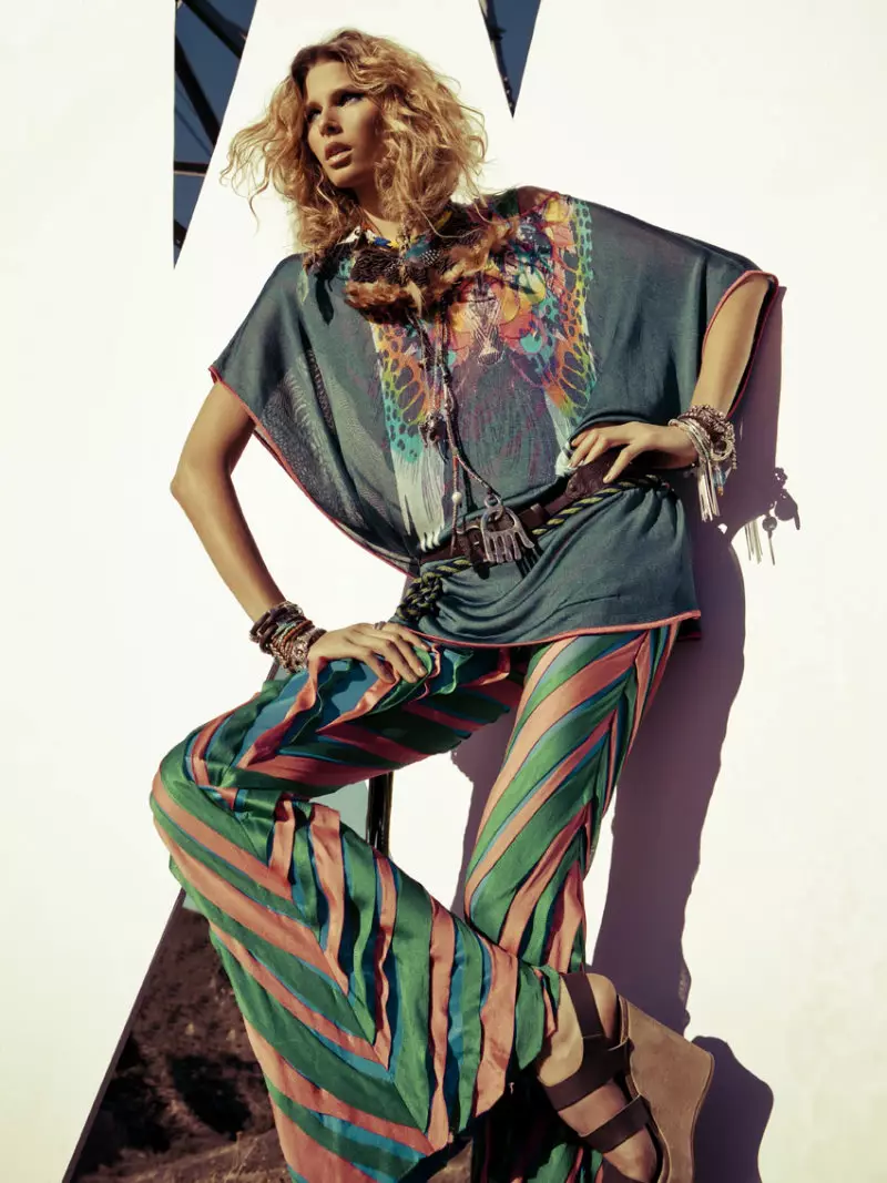 Hana Soukupova, Santiago Esteban, az Elle Spain számára 2011. március