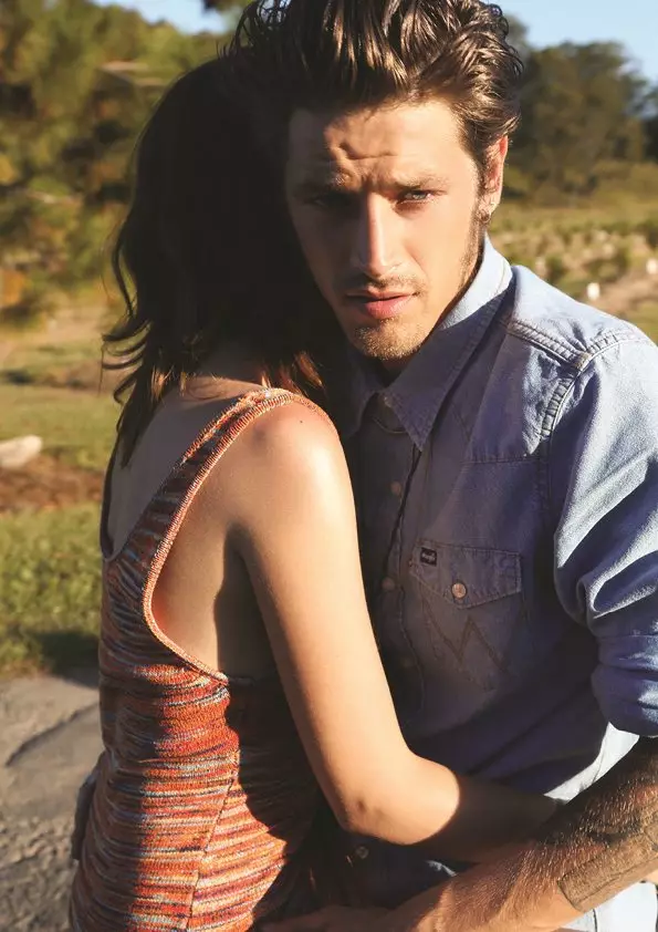 D'Emily Jean Bester ass Free-Spirited fir Wrangler's Spring 2012/2013 Campaign