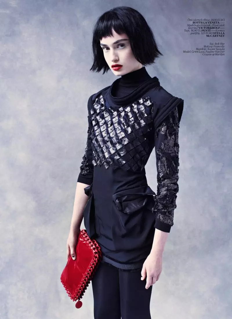 Gwen Loos at Pauline van der Cruysse para sa Vogue Turkey Nobyembre 2010 ni Mariano Vivanco