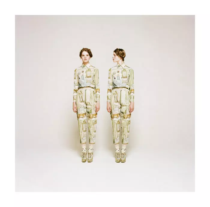 Rodarte avajaisseremoniaan syksyn 2011 Lookbook