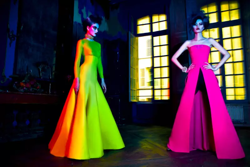 Pauline Van Der Cruysse i Zhu Lin zvijezde u Couture bajci za L'Officiel China Michelle du Xuan