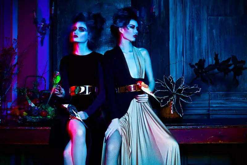 Pauline Van Der Cruysse & Zhu Lin Stêrk di Çîrokeke Couture de ji bo L'Officiel China ji hêla Michelle du Xuan