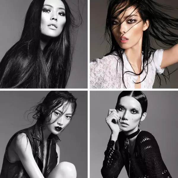 Liu Wen, Tao Okamoto & Others by Terry Tsiolis for V #71