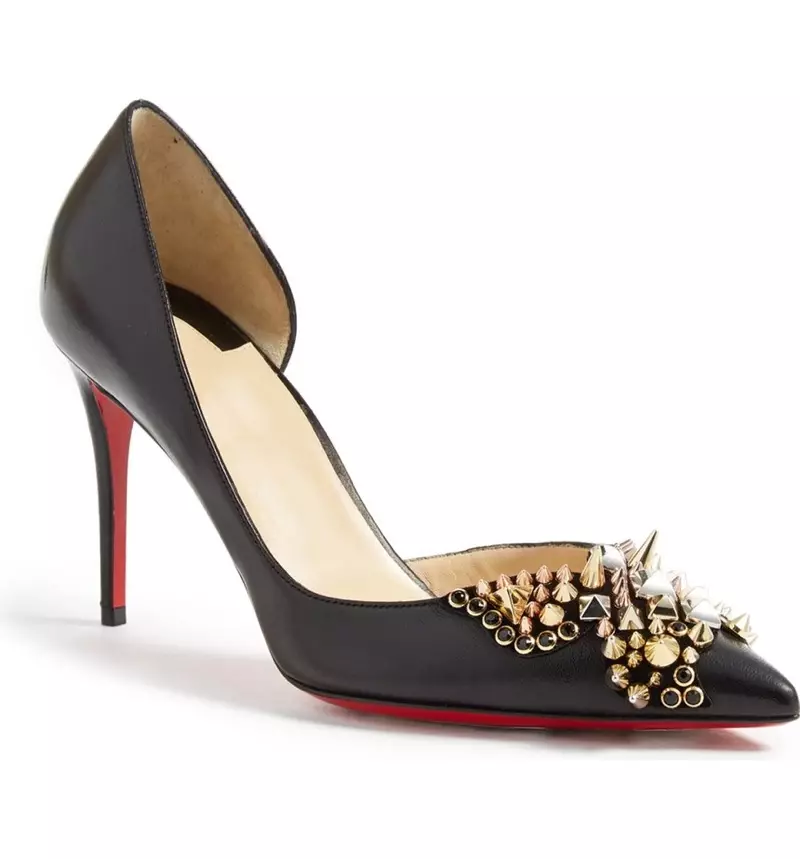 UChristian Louboutin Farfaclou Half D'Orsay Pump