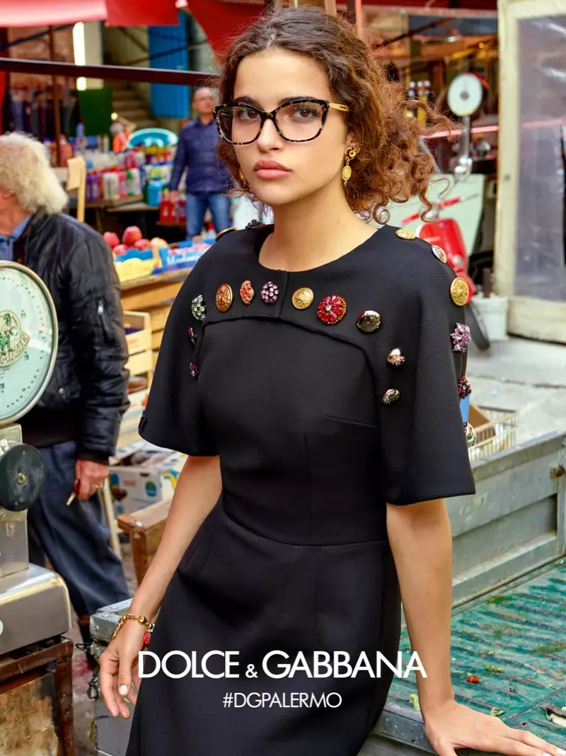 Pilt Dolce & Gabbana Eyeweari 2017. aasta sügise reklaamikampaaniast