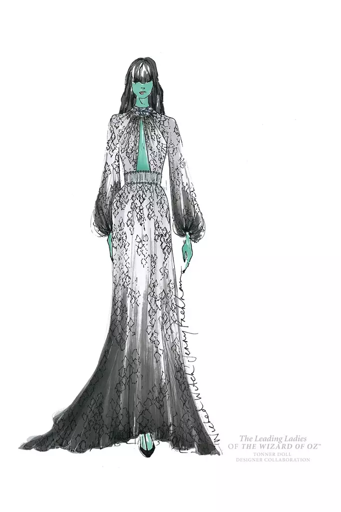 The Wicked Witch herbedink deur Jenny Packham