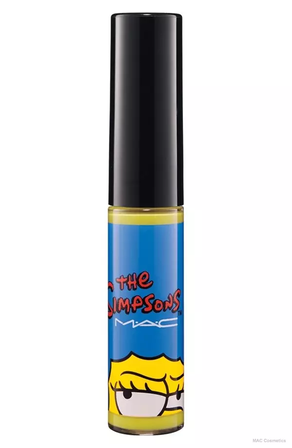 Simpsons for MAC Cosmetics'i roosa toonitud huuleklaas (piiratud väljaanne) (piiratud väljaanne) saadaval Nordstromis hinnaga 16.50