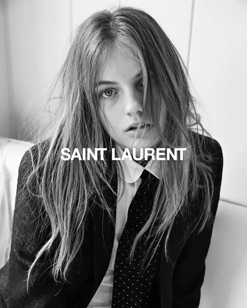 Fran Summers Saint Laurent වසන්ත-ගිම්හාන 2020 ව්‍යාපාරයේ රඟපායි