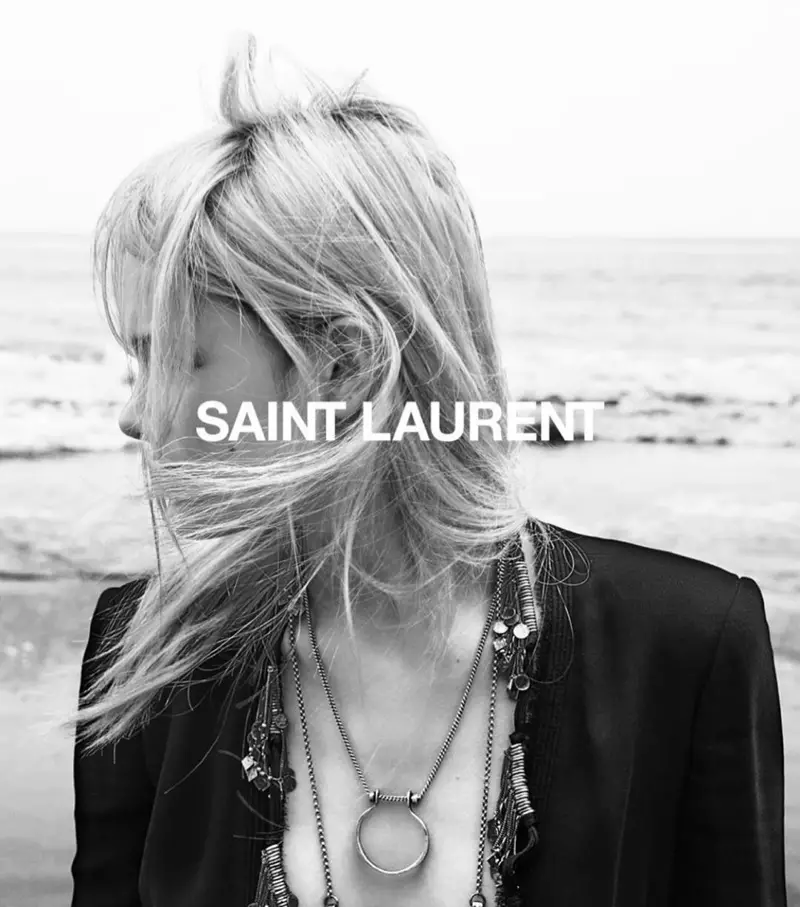 Grey Sorrenti foto kampanye musim semi-musim panas 2020 Saint Laurent