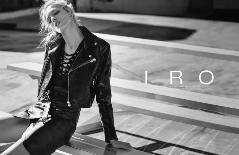 Anja Rubik fun Iro Orisun omi / Summer 2016 ipolongo