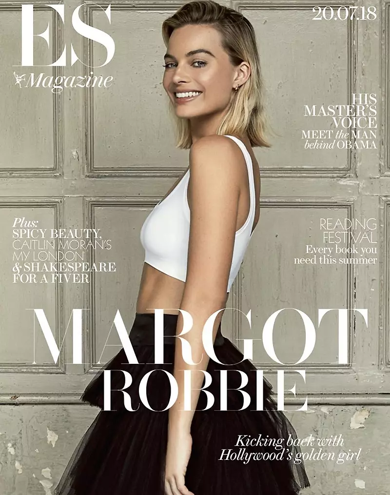 U-Margot Robbie ku-ES Magazine July 20, 2018 Cover