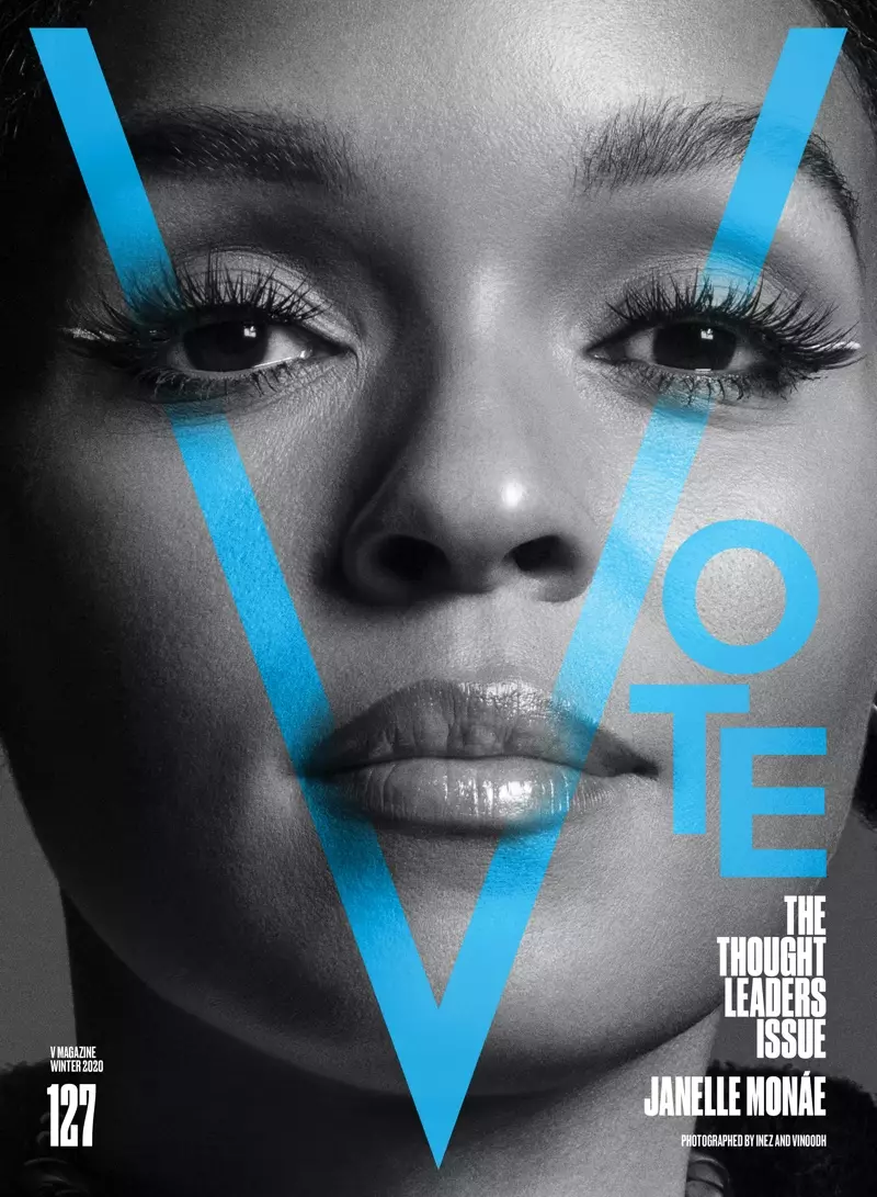 Janelle Monae pa V Magazine #127 Cover. Chithunzi: Inez & Vinoodh