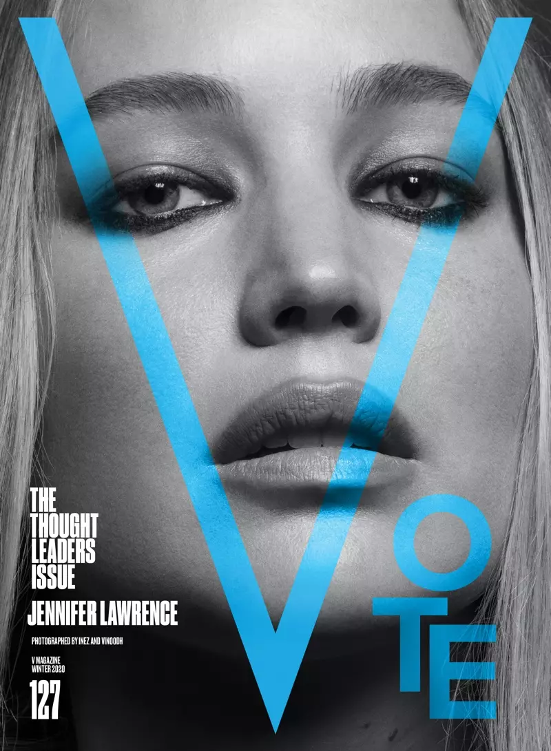 Jennifer Lawrence V ajakirja nr 127 kaanel. Fotod: Inez & Vinoodh