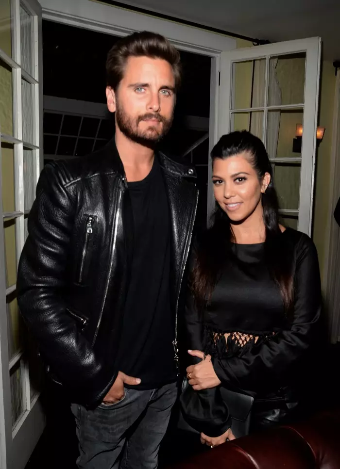 Scott Disick und Kourtney Kardashian. Foto: Getty Images Unterhaltung