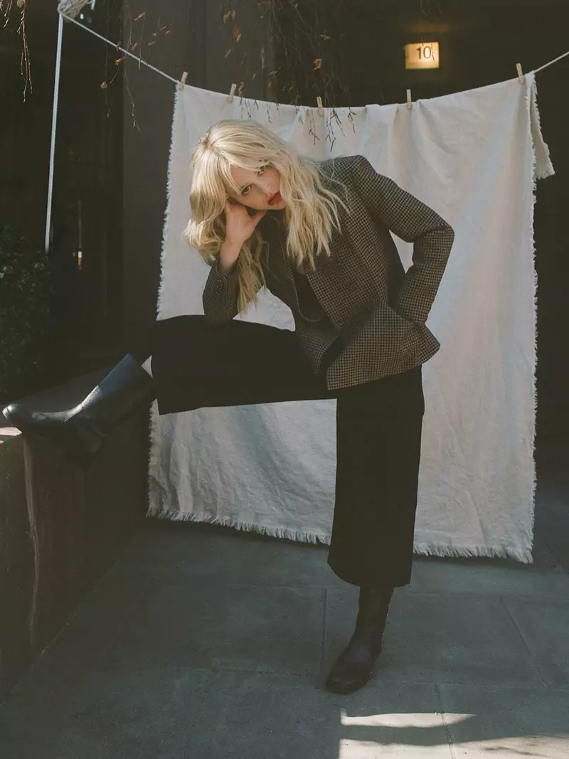 Emily Alyn Lind Harpers Bazaar US Dior Photoshoot