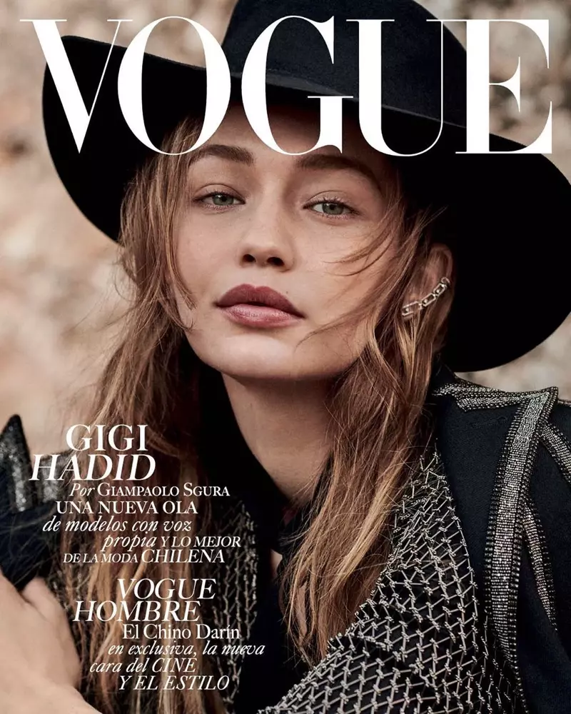 Gigi Hadid transmite stilul occidental pentru Vogue Mexico