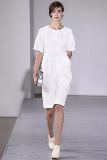 Jil Sander Caij nplooj ntoos hlav 2014 | Milan Fashion Week