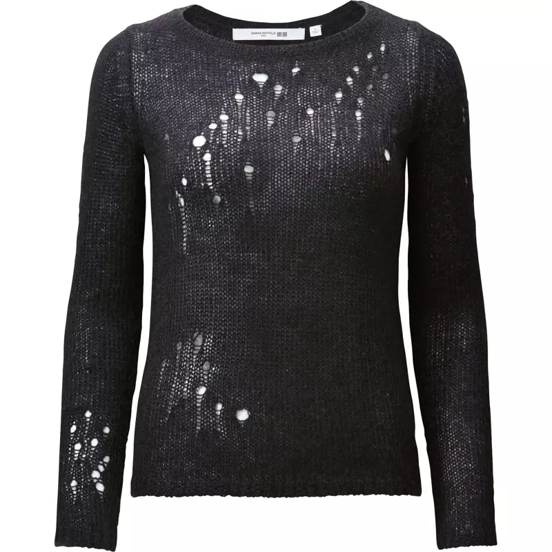 I-Uniqlo x Carine Roitfeld Ecindezelekile I-Mohair Blend Sweater