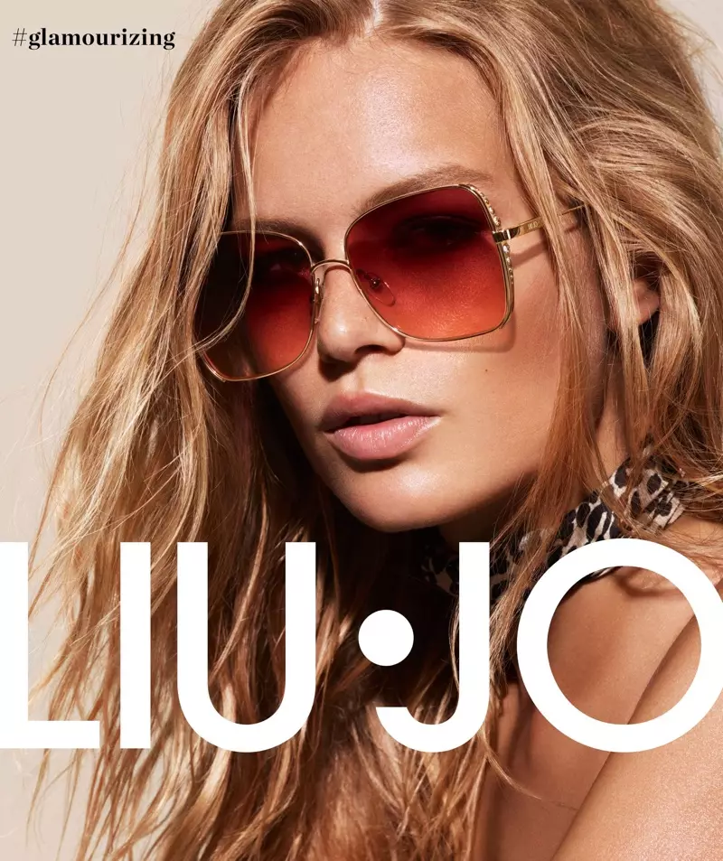 Anna Ewers huet Sonnebrëller fir Liu Jo Fréijoer-Summer 2019 Kampagne