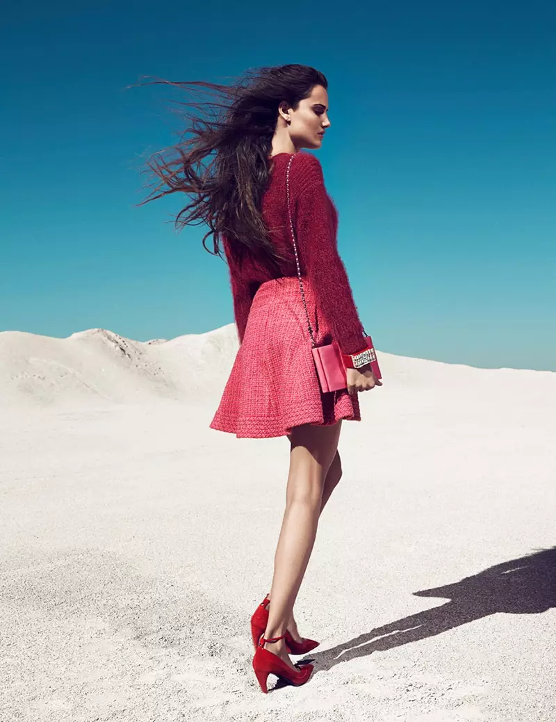 Blanca Padilla Enchants for Richard Ramos i Telva Magazine