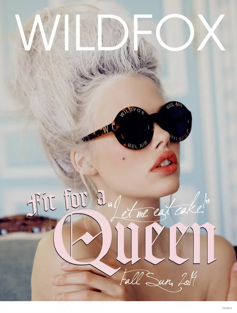 Wildfox lansira Lookbook za sunčane naočale inspirisane Mariom Antoanette