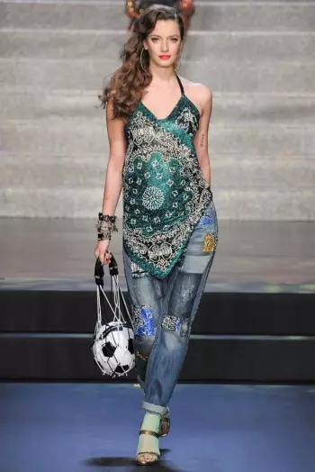 Jean Paul Gaultier Spring 2015: In ôfskied fan Ready-to-Wear