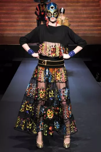 Jean Paul Gaultier Primăvara 2015: Adio la prêt-à-porter