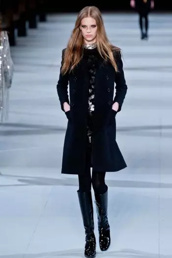 Saint Laurent Fall / igba otutu 2014 | Paris Fashion Osu