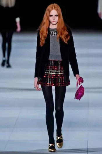 Saint Laurent Outono/Inverno 2014 | Semana da moda de París