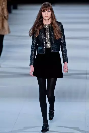 Saint Laurent Осень/Зима 2014 | Неделя моды в Париже