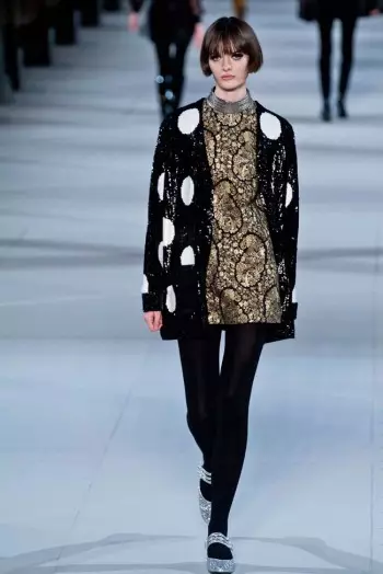 Saint Laurent Payız/Qış 2014 | Paris Moda Həftəsi