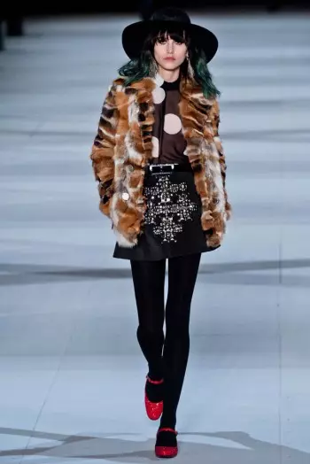 Saint Laurent Осень/Зима 2014 | Неделя моды в Париже