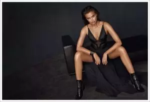 Irina Shayk Phòng chờ trong Chiến dịch Mùa thu 2015 của Network