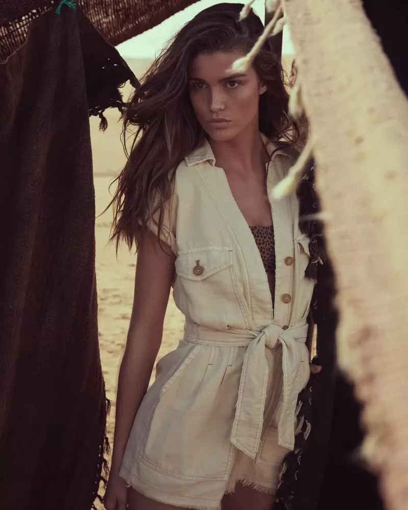 Luna Bijl Free People March 2020 Catàleg d'Andreas Ortner