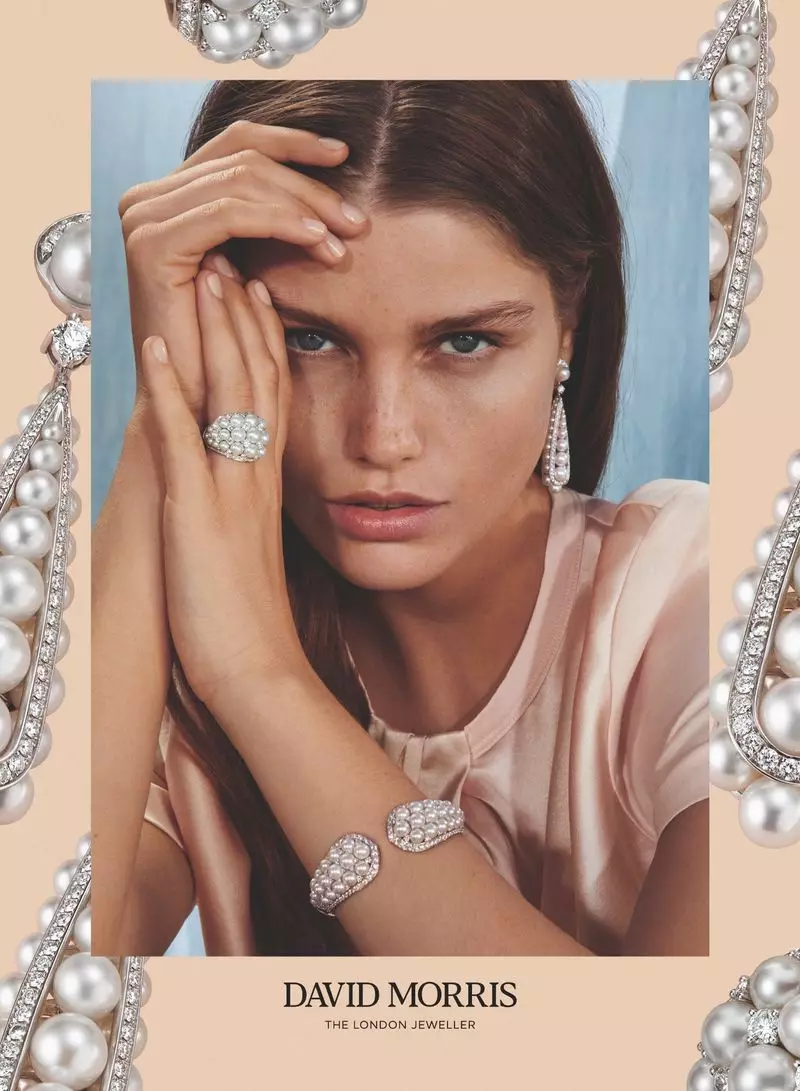 Klaar voor haar close-up, Luna Bijl frontt David Morris 2019/2020 campagne