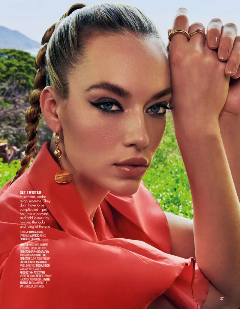 Hannah Ferguson Vogue Arabia Angelo D'Agostino Beauty Redaksiya 33367_11