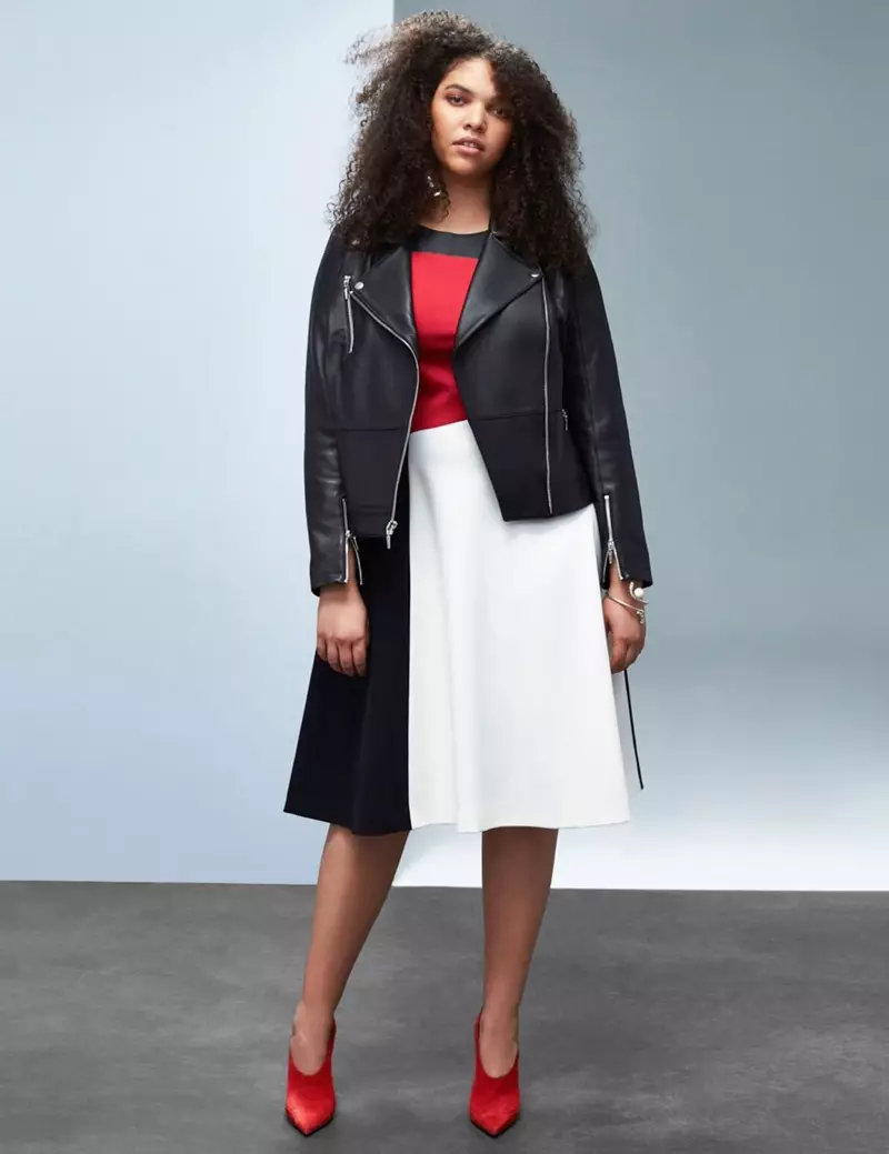 Prabal Gurung x Lane Bryant Leather Jacket