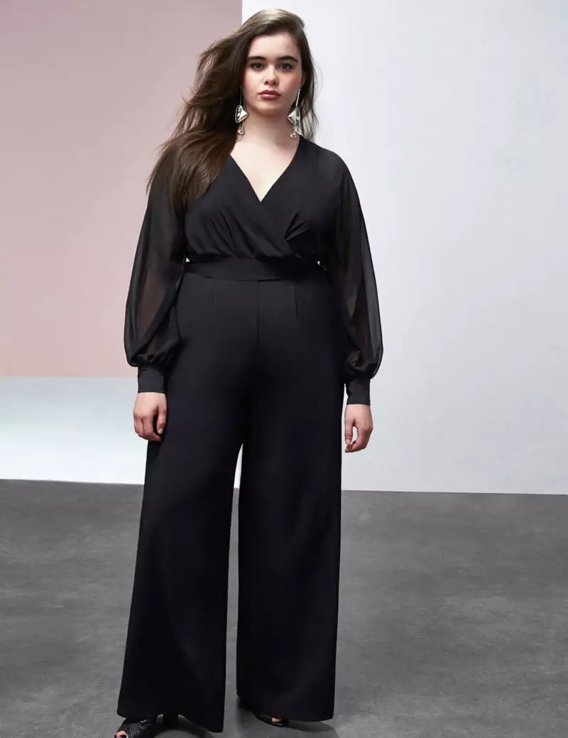 Prabal Gurung x Lane Bryant kombinezon širokih nogavica