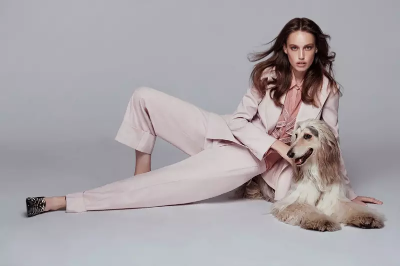 Laura Sorensen ELLE Serbia Dogs Fashion Editorial