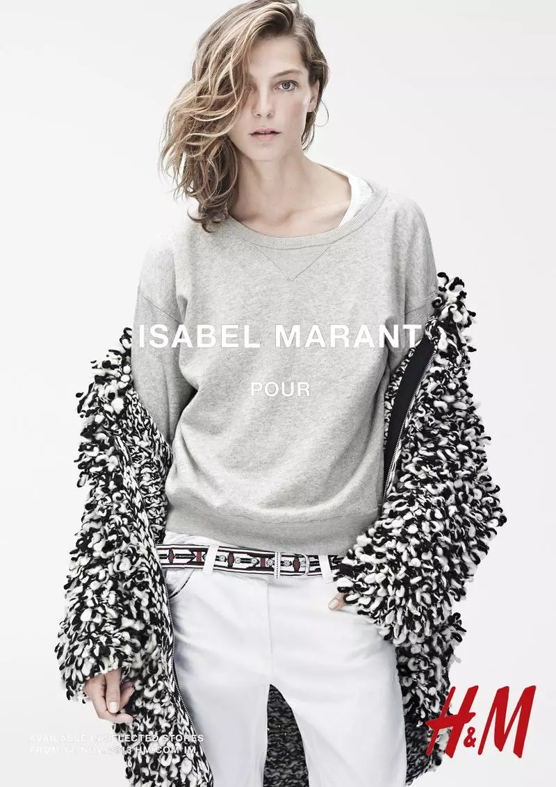 Isabel Marant สำหรับรูปภาพแคมเปญ H&M