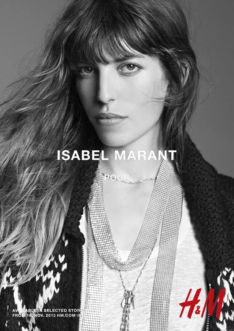 Isabel Marant foar H&M Campaign with Daria Werbowy, Milla Jovovich, Alek Wek + More