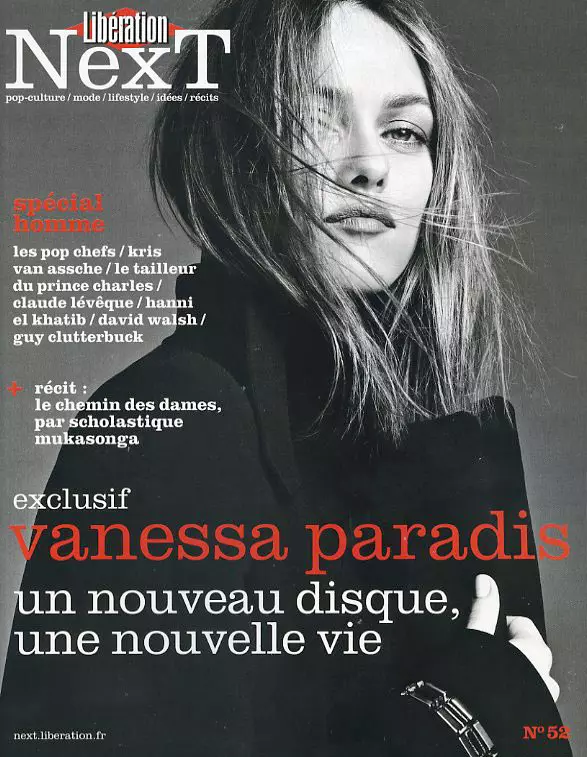 Vanessa Paradis poserar för Karim Sadli i Libération Next #52