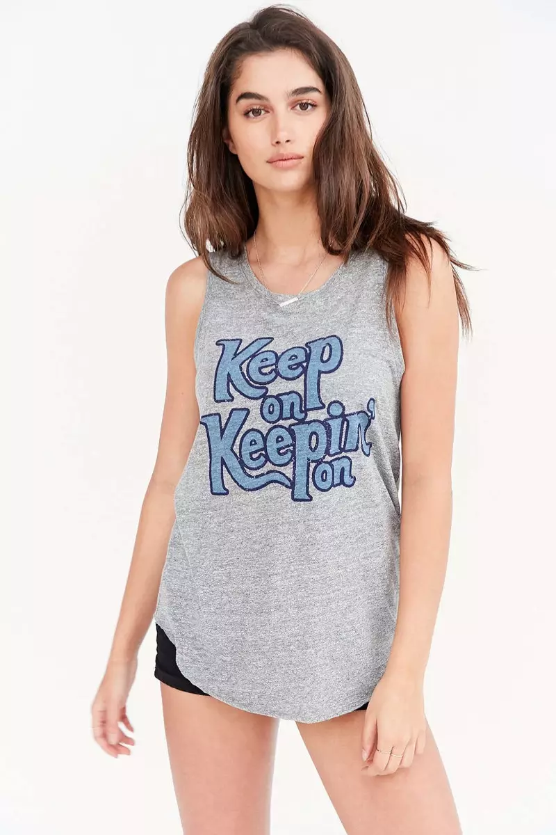 Acopla a etiqueta Manteña en Keepin' On Tank Top