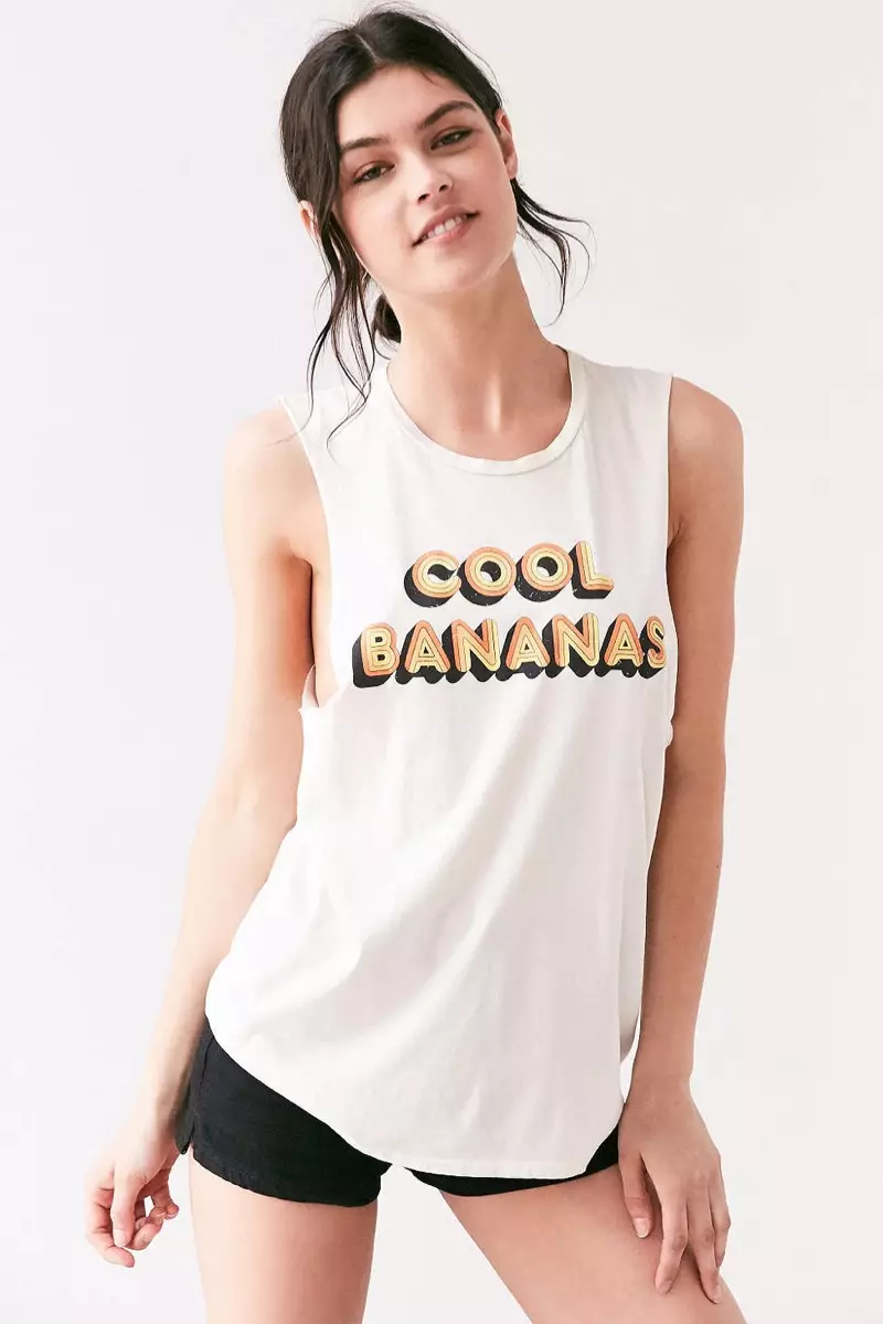 Label Cool Bananas Muscle Tee bilan moslang